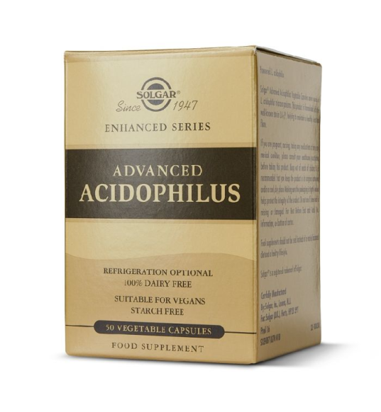 Advanced Acidophilus 50 VegCaps Solgar