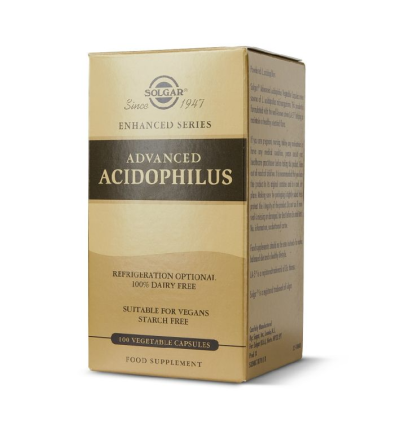 Advanced Acidophilus 100 VegCaps - Solgar