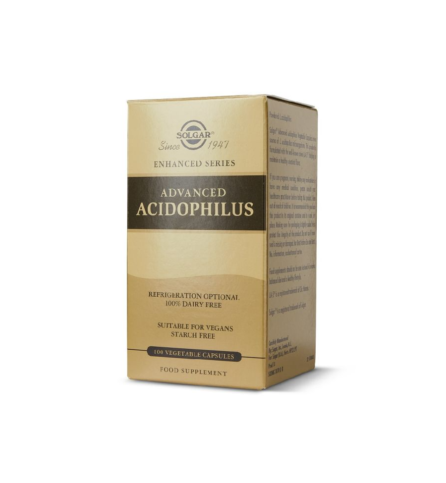 Advanced Acidophilus 100 VegCaps - Solgar