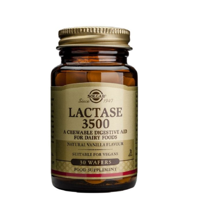 Lactasa 3500 30 Comprimidos Masticables - Solgar