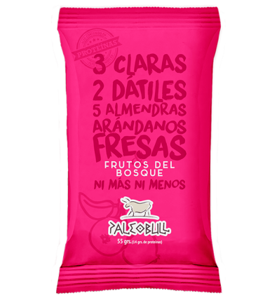 Barritas Protéicas 55gr x15 - PaleoBull