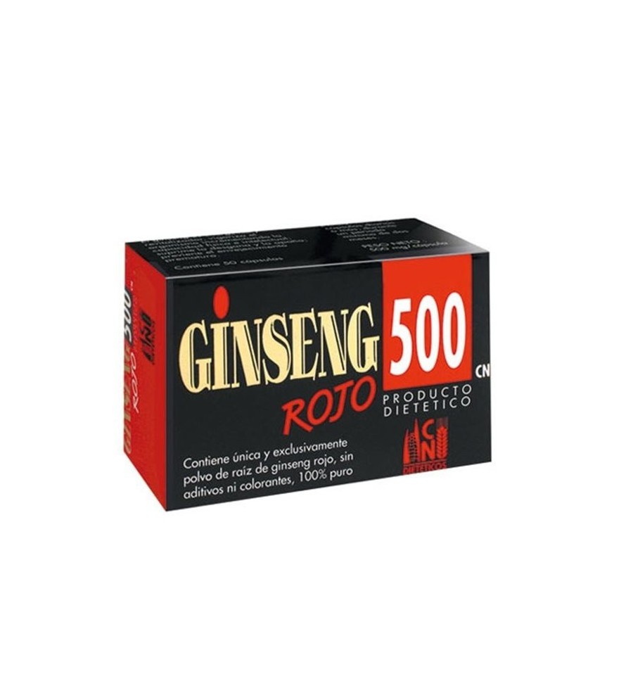 Ginseng Rojo 500 50 cápsulas - NutriSport