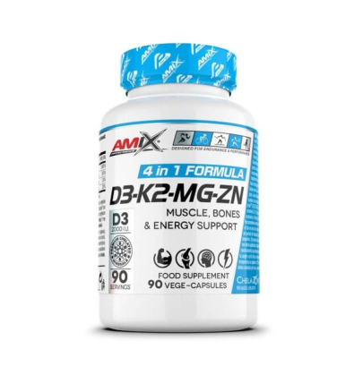 D3 - K2 - MG - ZN 90 VegeCaps - Amix