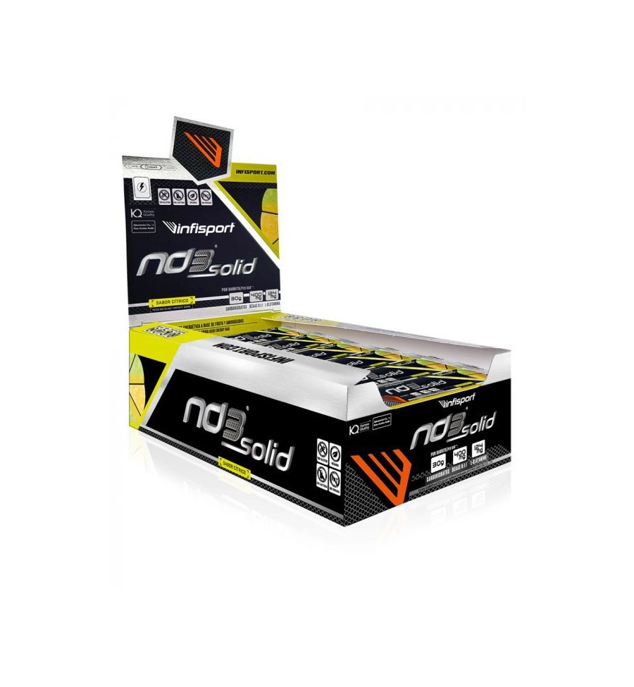 Gominola Energética ND3 Solid 21x40gr - InfiSport