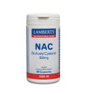 NAC (N-Acetil Cisteína) 300 mg 90 Cápsulas - Lamberts