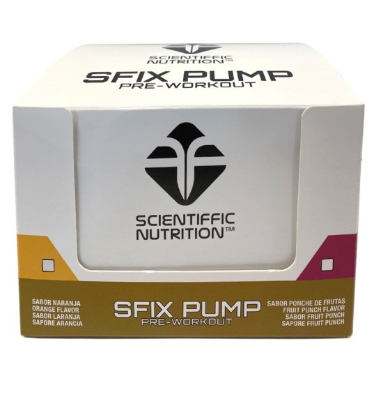 SFIX PUMP 60ml X12 - Scientiffic Nutrition