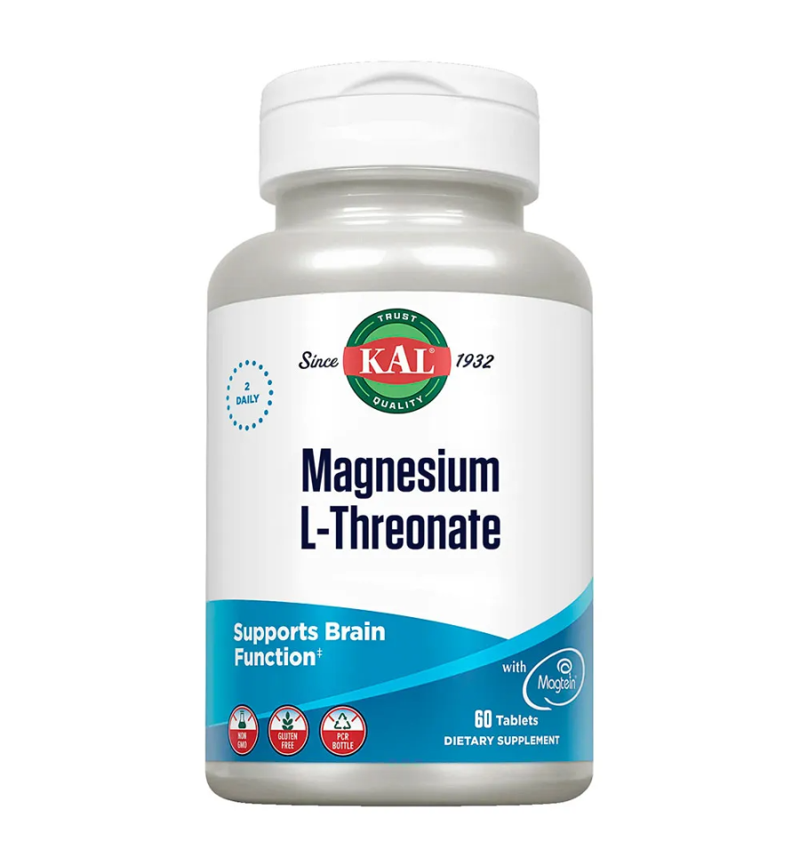 Magnesium L-Threonate 60 Comprimidos - Kal