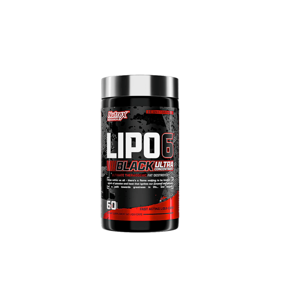 Lipo 6 Black Ultra Concentrate 60 Cápsulas - Nutrex