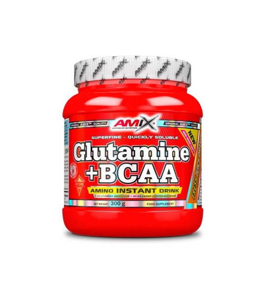 Glutamina + BCAA Powder 300gr - Amix