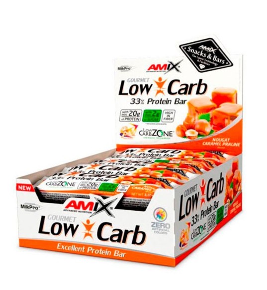 Low Carb 33% Protein Bar 15x60gr - Amix