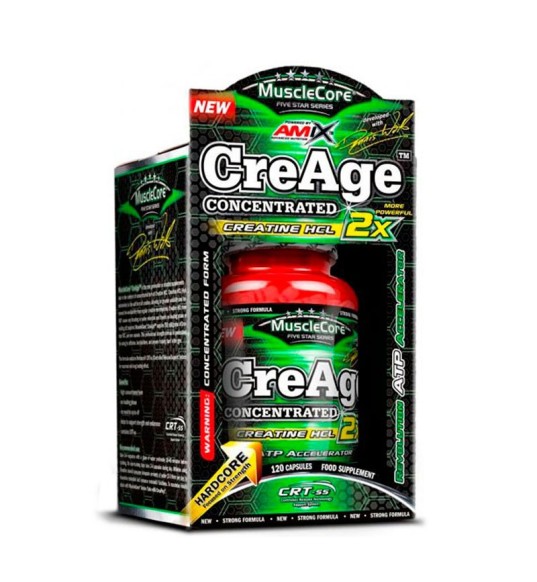 CreAge Concentrated 120 cápsulas de Amix Nutrition