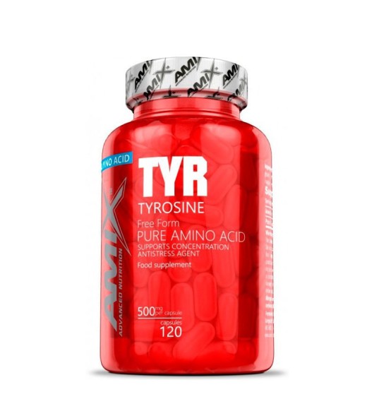 Tyrosine 120 cápsulas de Amix Nutrition