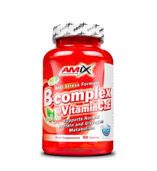 B-Complex 90 tabletas de Amix Nutrition