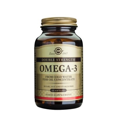 Omega 3 Doble Concentración 60 Cápsulas de Solgar