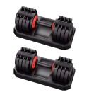 2 Mancuernas Ajustables de 12Kg - RockPull