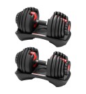 2 Mancuernas Ajustables de 24Kg - RockPull