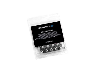 Compex Corebelt Electrodos - 1 bolsa de 4x Electrodos (80mm x 80mm)