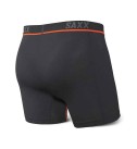 Bóxer SAXX Kinetic HD Brief - Negro/Naranja