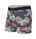 Bóxer SAXX Quest Brief Fly - Estampado Montaña