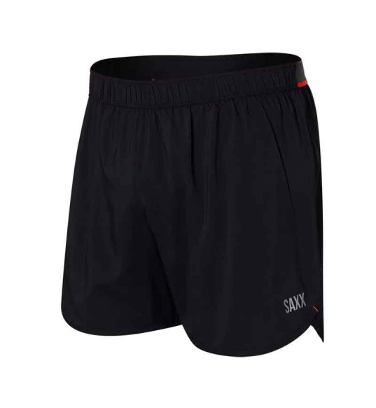 Pantalón corto SAXX Hightail 2 in 1 Run Short 5IN negro oscuro