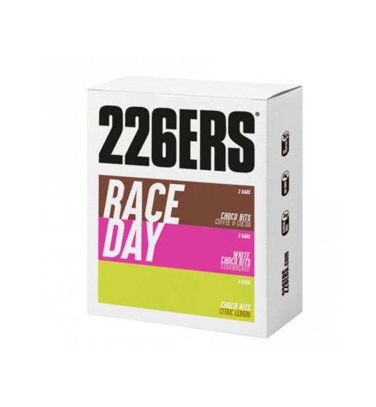 Caja de Race Day Choco bits bar 6x40gr