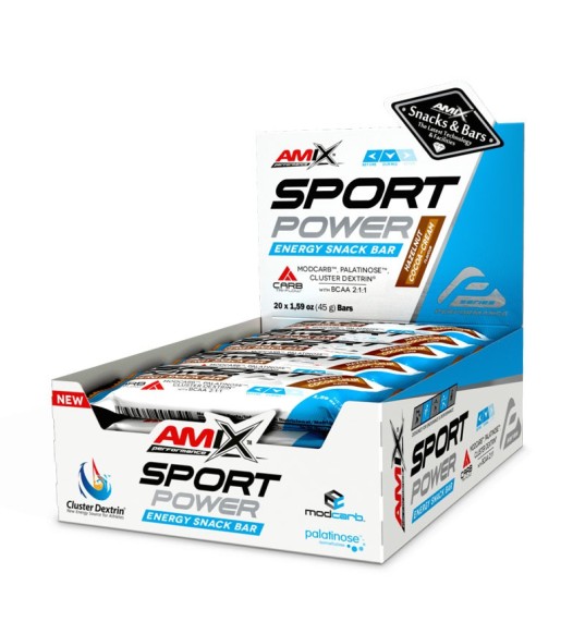 Sport Power Energy Snack Bar 20x45gr - Amix