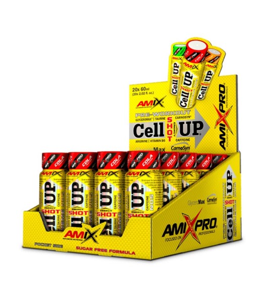 Caja de Cellup Shot 20x60ml de Amix Nutrition