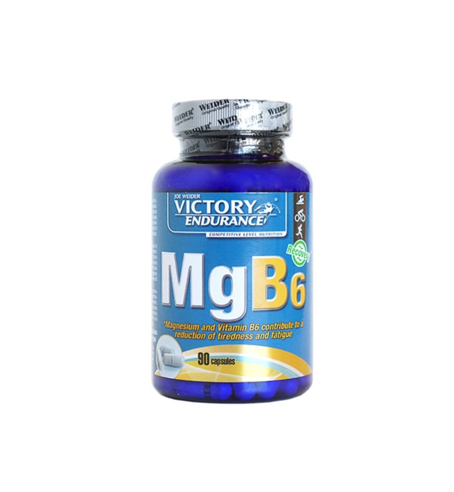 MGB6 90 cápsulas - CITRATO de Magnesio y Vitamina B6 - Weider