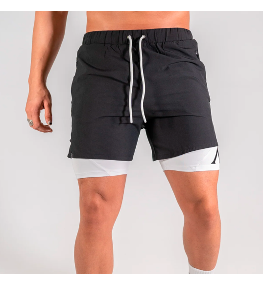 Performance Short - Black/White