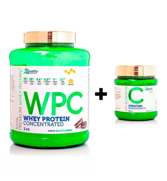 Whey Protein Quality 2kg de Quality Nutrition