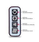 DIODCARE FOOTIN2000 - Masajeador eléctrico de pies