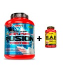 Whey Pro Fusion Amix 2270gr + REGALO M.A.P 30 Tabletas