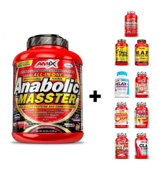 PACK Anabolic Masster 2,2kg + REGALO Bote 30 cápsulas