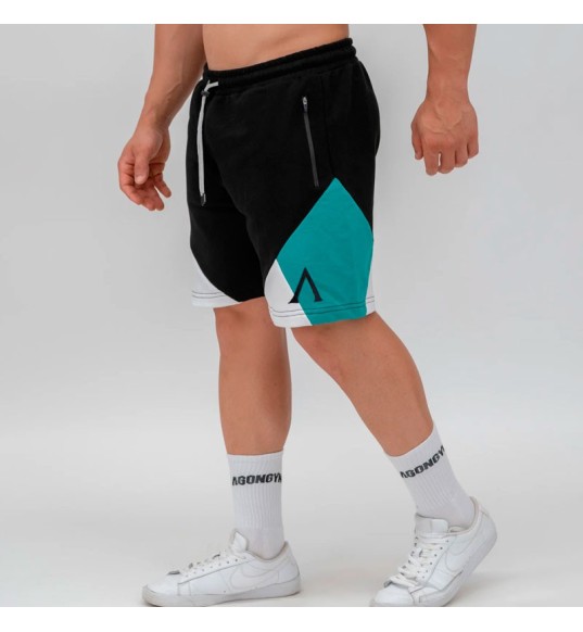 Short Training Culture - Black/Turquoise de Agongym