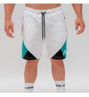 Short Training Culture - White/Turquoise