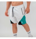 Short Training Culture - White/Turquoise