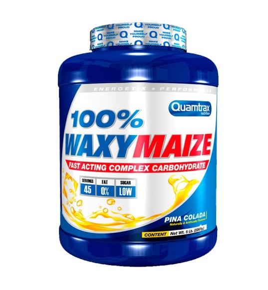 100% Waxy Maize 2,2Kg de Quamtrax Nutrition