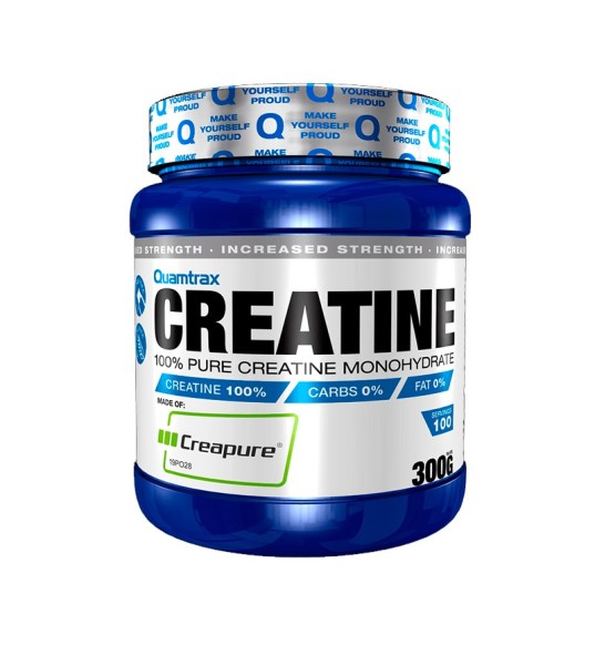 Creatina Monohidrato 100% 300gr Quamtrax Nutrition