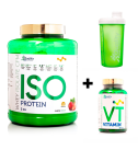 Pack ISOVIT ISO Quality Protein 100% CFM 2kg + REGALO Vitamin Quality 120 Cápsulas y Shaker