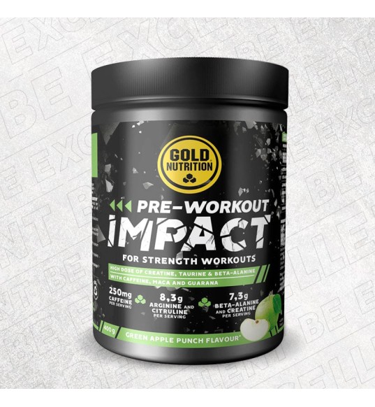 Impact Pre-Workout 400gr de Gold Nutrition