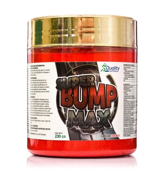 Super Bump Max 230gr de Quality Nutrition