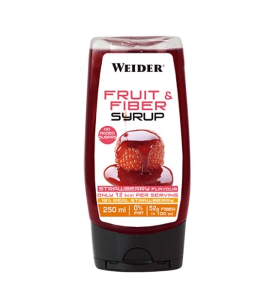 Sirope de Fresa 250ml de Weider