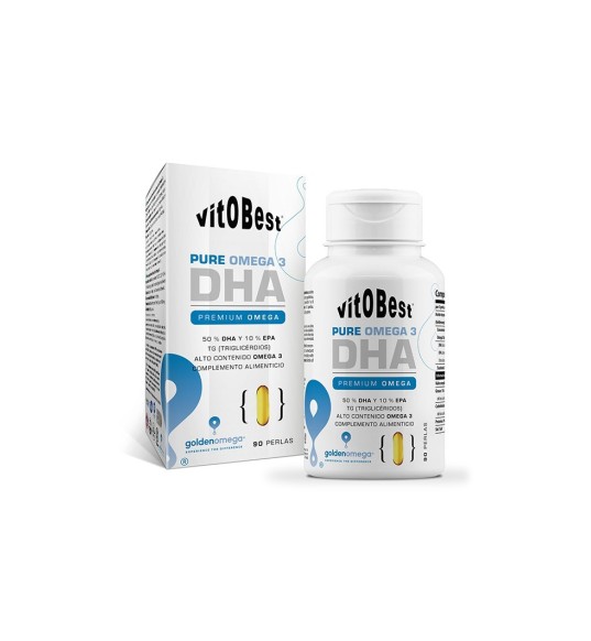 DHA Pure Omega 3 90 Perlas - VitoBest