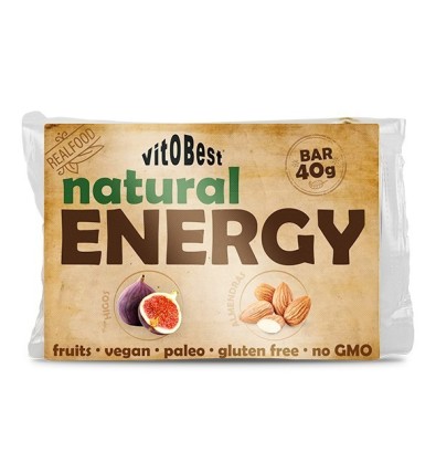 Natural Energy Bar 40g 20 Unidades - VitoBest