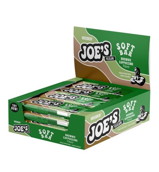 Joe´s VEGAN Soft Bar 12X50gr - Weider