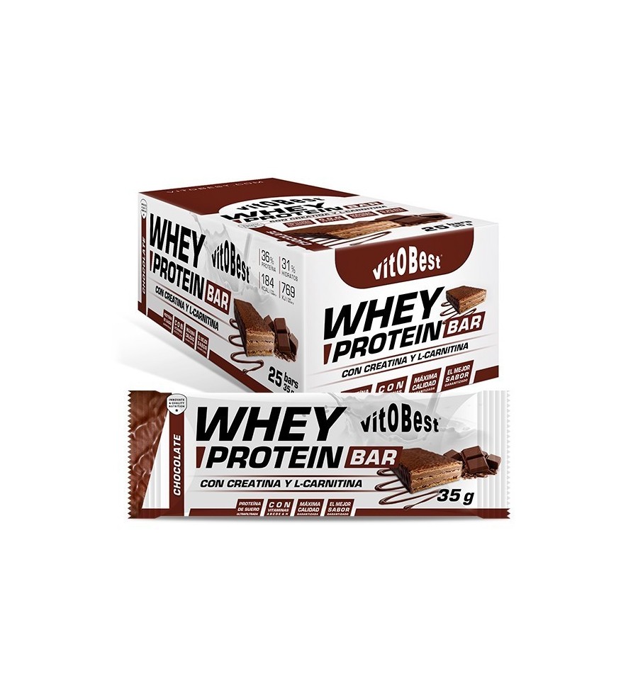 Whey Protein Bar 25x35g - VitoBest