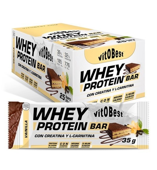 Whey Protein Bar 25x35g - VitoBest