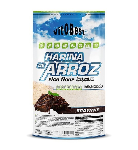 Harina de Arroz 1kg - VitoBest