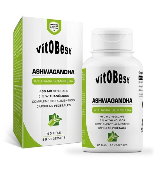 Ashwagandha 60 Cápsulas - VitoBest