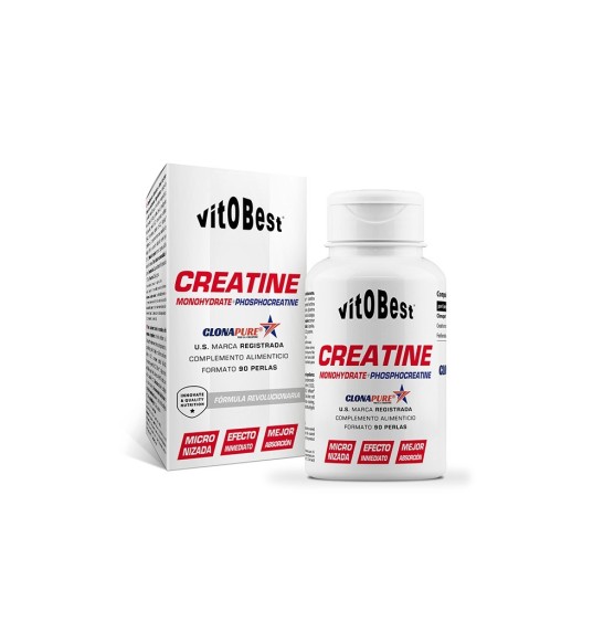 Creatine (Clonapure®) 90 Perlas - VitoBest